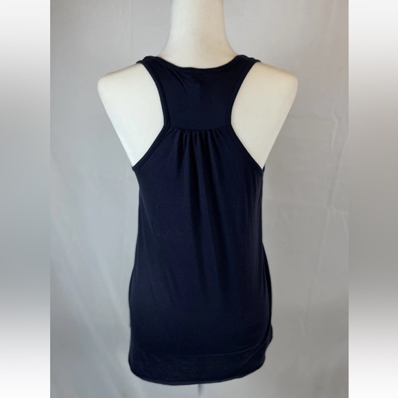 New Dr Seuss Women's Size M Graphic Tank Top  "I Do Not Like Cancer"  NWOT Navy - Picture 5 of 15